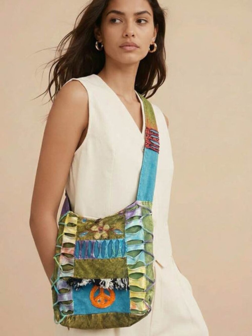 BOHO PATCH BAG